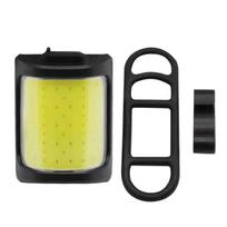 COB LED blykstės galiniai C tipo žibintai USB įkrovimas, vandeniui atsparus dviračio galinis žibintas, kelių apšvietimo režimai, skirti sėdynės stulpo kuprinei raudona