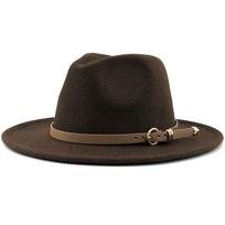 Nauji Vyriški Moteriški Panamos stiliaus vilnos veltinio džiazo kepurė Fedora Kepuraitė Gentleman Europe Formal Hat balta disketė Trilby vakarėlio kepurė 56-58CM