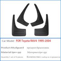Priekiniai Galiniai 4vnt Toyota RAV4 XA10 Purvasaugiai Sparnai Purvasaugiai Purvasaugiai Purvasaugiai Automobilių priedai Purvasaugiai juoda