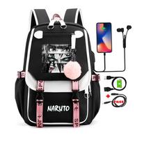 Anime kuprinė Nezuko Kawaii Animacinių filmų mokyklinis krepšys krepšiui Manga Keliauti Daily Girl Bookbag Suaugusiųjų didelės talpos kuprinė