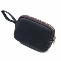 High Quality Handmade Coin Bag Retro Crazy Horse Real Leather Coins Pouch Bluetooth Headphone Keys Pocket Money Card Holders Storage Zipper Bags juoda