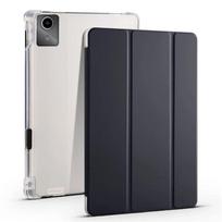 Odinis planšetinio kompiuterio dėklas, skirtas Xiaoxin Pad 2024 Tb331fc dėklas su pieštuko laikikliu Trifold PU odos TPU nugaros planšetė, skirta Lenovo Tab M11 Xiaoxin Pad 2024 dėklui For Lenovo Tab M11 rožinė