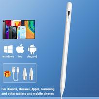 Universalus Stylus Pen, skirtas Android IOS Windows Tablet Mobile, skirtas iPad Apple Pencil 1 2, skirtas Samsung Huawei telefonui Xiaomi Capacitive Stylus balta