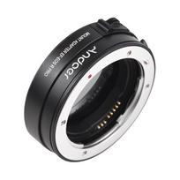 Andoer EF-EOS R objektyvo adapterio automatinio fokusavimo kameros tvirtinimo žiedas su CPL filtru elektronine diafragma juoda