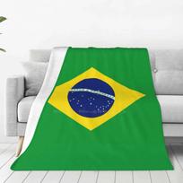 Brazilijos vėliava Minkštas Šiltas Lengvas Plonas Antklodė Brazilijos Vėliava Brazilijos Vėliava Pasididžiavimas Brazilija Brazilijos Amerikos Bandeira Brasileira 75x100cm (30x40inch)