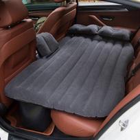 Automobilinis pripučiamas čiužinys Automobilinė kelioninė lova kempingo sofa nugaros sėdynės pagalvėlė miegui su rankiniu pompa Universalus R42TT 130*82cm
