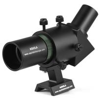 Žvaigždžių ieškiklis 6 * 30 mm 45 laipsnių stačias vaizdas su kryžminio lydinio labai aiškiais astronominiais priedais juoda