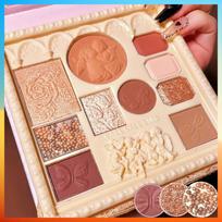 2025 Angel Embossed Akių šešėlių paletė Akių šešėliai beige