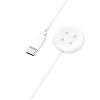 Baltas C tipo įkroviklis, skirtas „Google Pixel Watch 2“, USB-C greito įkrovimo laidas, skirtas „Google Watch2“ išmaniojo laikrodžio priedams balta