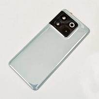 „OnePlus 10T“ / „Ace Pro“ galinio stiklo baterijos dangtelio su fotoaparato rėmeliu galinio akumuliatoriaus stiklo durelių korpuso remontas, keitimas žalia