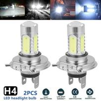 2 vnt. H4 12v lemputės LED ksenono baltos priekinio žibinto 472 P43t automobilio priekinė lempa ryškios šviesos lemputės tolimosios ir artimosios šviesos LED žibintai rūko žibintai balta