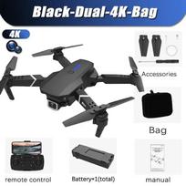 RC Drone naujas E88Pro 4K Professinal su 1080P plačiakampiu dvigubu HD fotoaparatu, sulankstoma RC malūnsparniu WIFI FPV aukščio laikymo prijuoste Parduodu