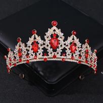 Vestuviniai Plaukai Tiara Krištolinė Vestuvinė Tiara Karūna Sidabro spalvos Diadem Veil Tiaras Vestuviniai Plaukų Priedai Galvos apdangalai Galvos Papuošalai