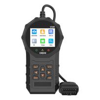 Automobilių diagnostikos įrankiai Variklio akumuliatoriaus testeris Skaitmeninis ekranas Gedimo kodas Išvalyti OBD 2 skaitytuvas OBD2 kodų skaitytuvas V320 Daugiafunkcis universalus 16 kontaktų juoda