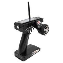Flysky FS-GT3B 2.4G 3CH mažos energijos suvartojimo radijo modelio nuotolinio valdymo pultas su LCD ekrano siųstuvu ir imtuvu RC automobiliniam laivui