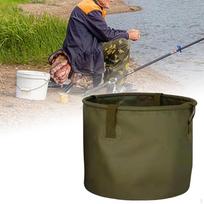 Sulankstomas kibiras praustuvas Sulankstomas žvejyba kuprinei Gray 20L 32cmx15cm