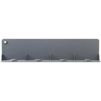 Virtuvės kriauklės stalviršio apsauga nuo purslų Silikoninė apsauga nuo vandens purslų su siurbtuku Anti-Splatter Dish Washing Baffle Board pilka