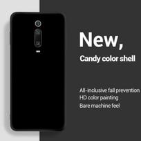 Skirtas Xiaomi Mi9T Pro dėklui Originalus minkštas silikoninis TPU galinis dangtelis skirtas Xiaomi Mi 9T 9 T telefonų dėklai, skirti Redmi K20 Pro Fundas Redmi K20 Pro juoda