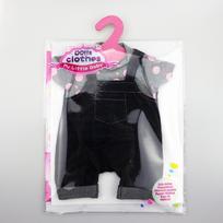 Drabužiai lėlėms, suderinami su Baby Born apranga lėlėms kūdikiams 35-43 cm 29*22cm juoda
