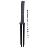 Fence Post Anchor Repair Kit Along With Reinforced Steel Piles 1pc