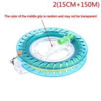 ABS 18 cm aitvaro virvės ritė su rutuliuku 200 m virvė su fiksatoriumi žvejybos įrankis 15CM+150M