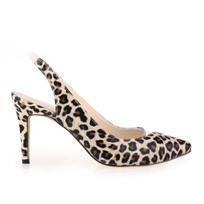 Moteriškos pompos Stiletai Sexy 8 cm aukštakulniai smailia nosimi, permatoma moteriška suknele vakarėliui Vestuviniai batai Elegantiški didelio dydžio 35 leopardas