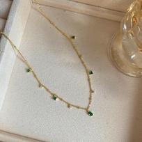 925 Sterling Silver AAAA Green Zircon Choker Necklace For Women Chic Elegant Mori Style Luxury Necklace Festival Jewelry auksas