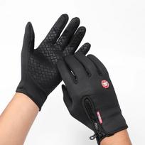 Fishing Gloves Full Finger Neoprene PU Breathable Leather Warm Pesca Fitness Carp Fishing Accessories M juoda