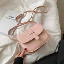 Rankinės moterims Vasaros Naujos Paprastos Universalios Atvartu Rankinės Tekstūruota Oda Vieno Peties Rankinė Crossbody Elegantiška Mada