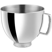 KitchenAid viryklė nerūdijančio plieno 304 dubens maišymo kibiras 4,5 l rankena plakimo dubuo 5QT makaronų gaminimo aparatas sidabras