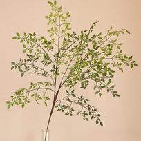 Single Branch 3-fork South Sky Bamboo Artificial Green Plants Forest Home Furnishings Hotel Decoration Green Plants Artificial Flower South Sky Bamboo žalia