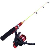 Poledinės meškerės ir ritės rinkinys 55 cm meškerės su meškerės rite Žiemos lauko sportinės žūklės rinkinys Rod&Reel