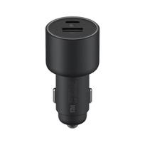 „Xiaomi Mi“ automobilinis įkroviklis 100 W greitas automobilio įkrovimas Dviejų prievadų USB-A USB-C išmaniojo įrenginio automobilinis įkroviklis juoda