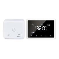 Wi-Fi išmanusis termostatas Programuojamas termostatas su RF imtuvu Stalinis Sieninis stilius APP balta