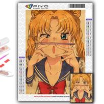 Deimantinis siuvinėjimas „Sailor Moon 5D“ „pasidaryk pats“ deimantinis dažymas kryželiu krištolinis akmenukas Full Round 20X30CM