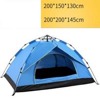3–4 asmenų visiškai lauke automatinė greitai atidaroma palapinė, atspari vandeniui, kempingas šeimai, lengva, greito pastatymo palapinė 200*150*130CM mėlyna