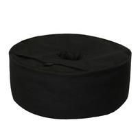 Smėlio maišelis skėčio pagrindo baldakimu svorio krepšys 15 colių apvalūs smėlio maišai lauko palapinei nuo saulės 38cm Sandbag juoda