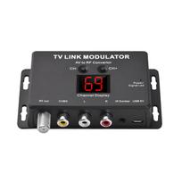 TM80 TV LINK moduliatorius AV į RF keitiklis juoda