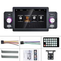 X-REAKO 5 colių automobilinis radijas MP5 Carplay 1 Din Bluetooth 5.1  HD Autoradio Audio Automatinis Bluetooth HD jutiklinis ekranas FM garso daugialypės terpės radijo grotuvas 161C 4LED