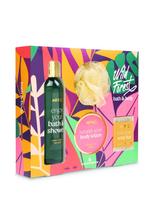TREFFINA Gėlių ir žaliosios arbatos aromato vonios ir dušo želė (150 ml), muilas (80 g) ir kt.