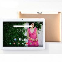 Planšetinis kompiuteris 10,1 colio Android 12 aštuonių branduolių 8GB/64GB planšetė 4G LTE skambučiai GPS 1280*800 IPS su dėklu Add keyboard case auksas