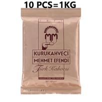 Mehmet Efendi Turkish Coffee 10 x 100 gr Garsioji turkiška kava Sausa kava siunčiama 10 vnt. 1 KG