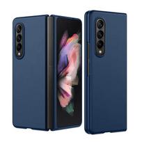 For Samsung Galaxy Z Fold 4 Fold4 Case Luxury Ultra Thin Skin -Friendly Matte Folding Shockproof Protection Pc Hard Back Cover For Galaxy Z Fold 4 mėlyna
