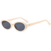 Maži rėmeliai vintažiniai akiniai nuo saulės Vyras Gamintojas Dizaineris Akiniai nuo saulės Vyriški madingi atspalviai Ovalūs Veidrodis Juoda Retro Oculos De Sol