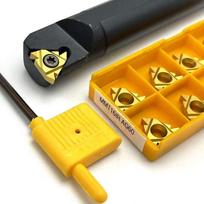 +10vnt 16IR AG60 karbido įdėklas 16mm CNC tekinimo staklės SNR0016Q16