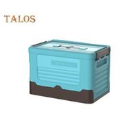 Automobilio bagažinės laikymo dėžė Taupykite vietą Sandėliavimo rankenos Tvirtos didelės talpos bagažinės laikymo dėžutės Buitiniai produktai S oranžinė