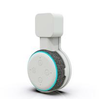 Fonken Echo Dot 3 sieninio laikiklio laido valdymo laikiklis, skirtas Alexa Echo Dot 3 kartos garsiakalbiui EU JAV kištukas balta