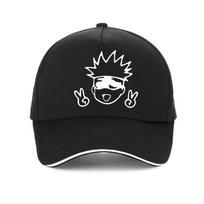 Manga Japonų Anime Jujutsu Kaisen kepurė Unisex Juokinga gojo satoru Kepuraitė su snapeliu Yuji Itadori Grafinė Paaugliams Medvilninė Snapback kepurė Adjustable