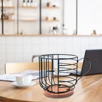 Kavos kapsulių laikiklis Indelis Organizatorius Geležinis puodelis Modern Basket Home