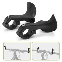 Dviračių Vice Grips Fluorescentinės rankenos Horn Gice Grips juoda